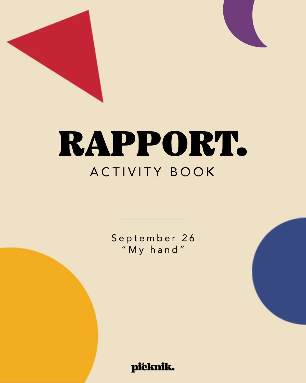 Sep 26 | My Hand Worksheet